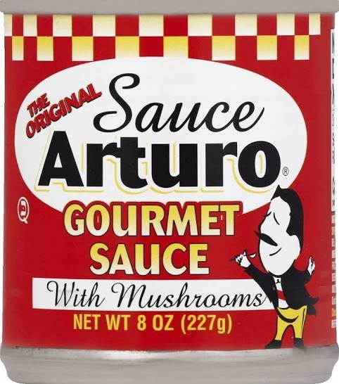 Sauce Arturo Original Gourmet Sauce With Mushrooms (12) 8 Oz Cans