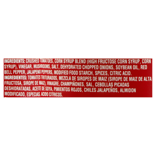 Sauce Arturo Original Gourmet Sauce With Mushrooms (12) 8 Oz Cans