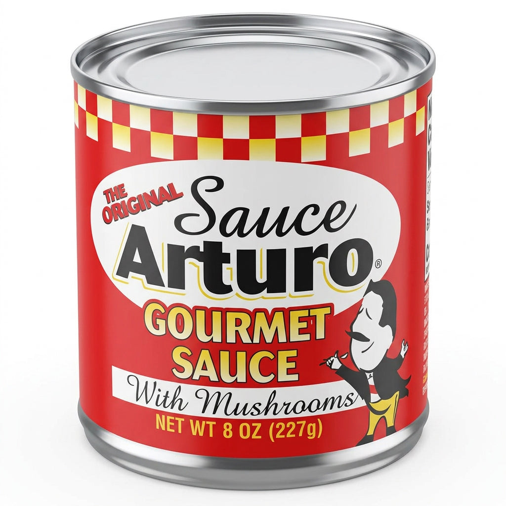 Sauce Arturo Original Gourmet Sauce With Mushrooms (24) 8 oz cans